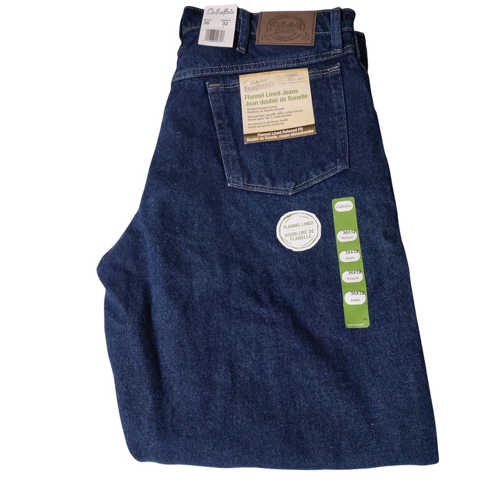 Cabela's Men's Relaxed Jeans Dark Blue